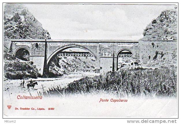 383-Caltanissetta-Sicilia-Ponte Capodarso-Piccolo Fomato-Nuova. - Caltanissetta