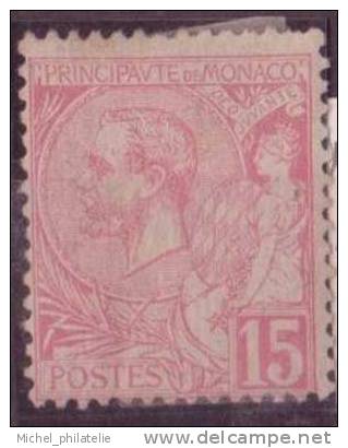 MONACO N° 15* NEUF AVEC CHARNIERE PRINCE ALBERT 1ER - Sonstige & Ohne Zuordnung