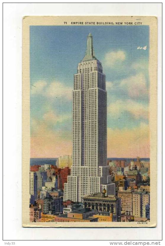 - ETATS UNIS NY . NEW YORK CITY . EMPIRE STATE BUILDING . - Empire State Building