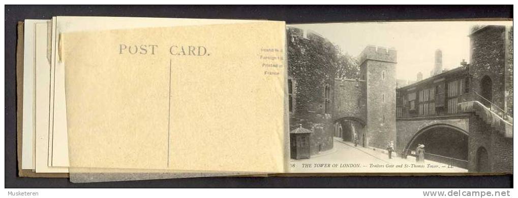 United Kingdom England London The Tower Of London LL Series W. 10 Cards Left (10 Scans) - Tower Of London