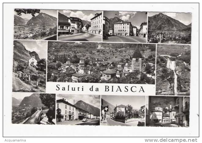 BIASCA - Saluti Da - Cartolina FP BN V 1964 - Biasca