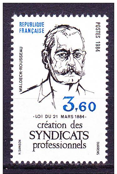 France 1984   Y.. 2305 **  V Faciale  055 € - Neufs