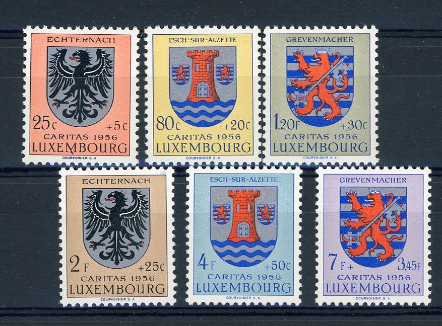 Luxembourg :  Yv  520-25  ** - Unused Stamps