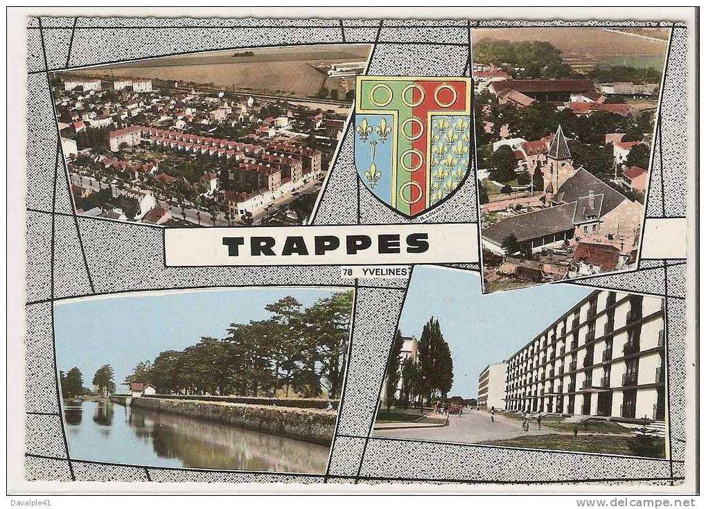 78        TRAPPES  MULTIVUES   ETAT VOIR SCAN - Trappes