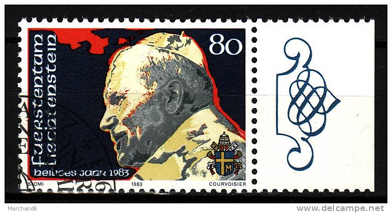 LIECHTENSTEIN.N°771.ANNEE SAINTE PAPE JEAN PAUL II. Oblitéré - Used Stamps