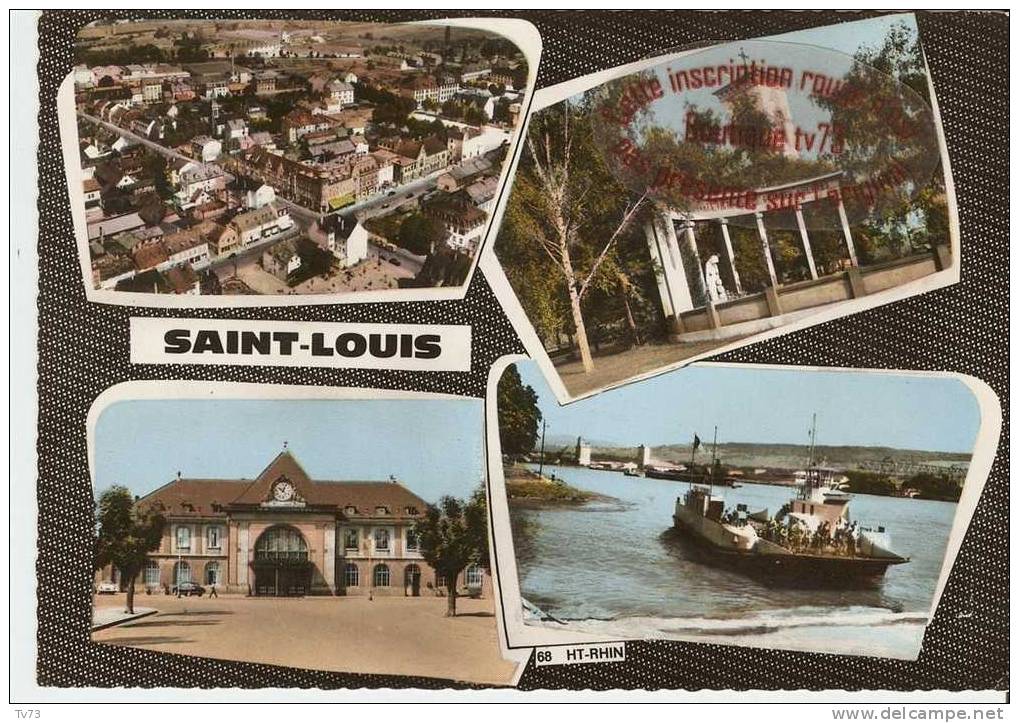 CpG0315 - SAINT LOUIS - Carte Multi Vues - (68 - Haut Rhin) - Saint Louis