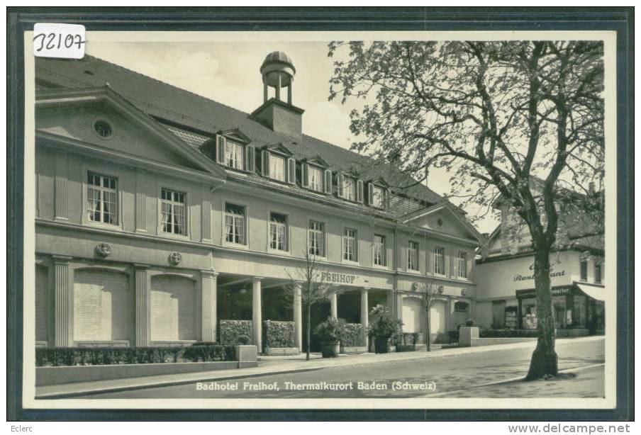 BADEN - BADHOTEL FREIHOF  -  TB - Baden