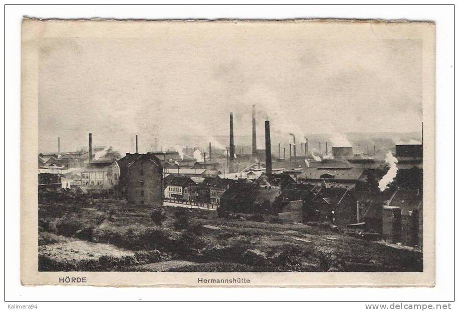 ALLEMAGNE / HÖRDE / HERMANNSHÜTTE  ( Industrie Des Hauts-fourneaux ) - Dortmund