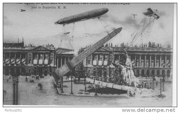 Zeppelin - Enlèvement De L'obélisque - Zeppeline