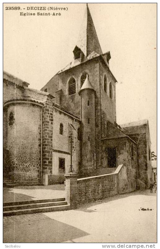 23589 DECIZE  - Eglise De Saint-Aré - Decize