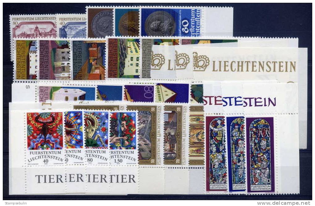 1978 COMPLETE YEAR SET MNH ** - Années Complètes