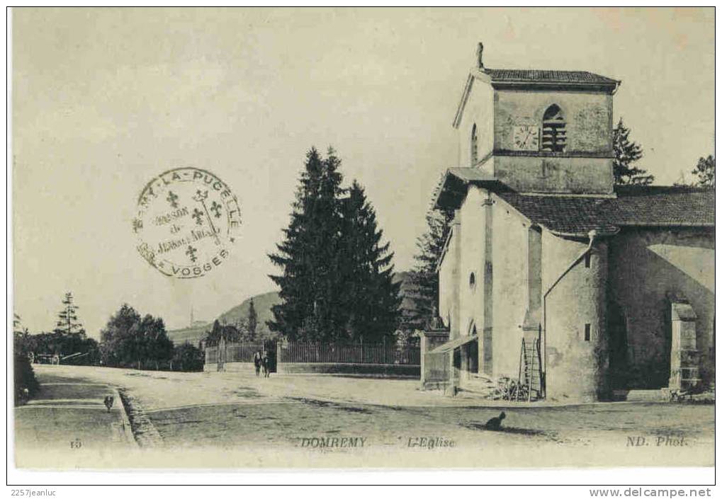 Lot De Trois Cp De L´église De Domrémy  La Pucelle Maison Jeanne D´arc - Missionen