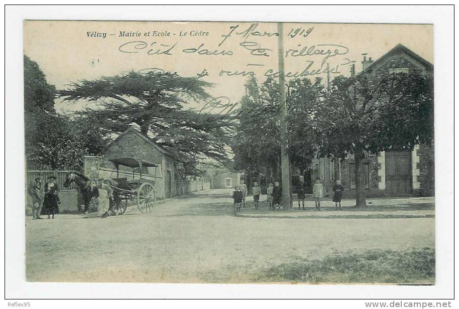 VELIZY - Mairie Et Ecole - Le Cèdre - Velizy