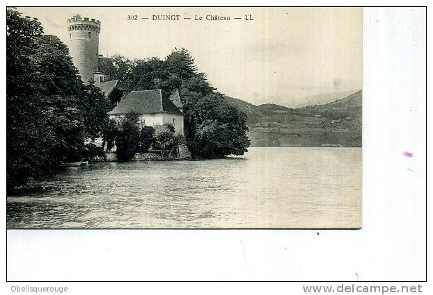 74 DUINGT LE CHATEAU LL N ° 302 - Duingt