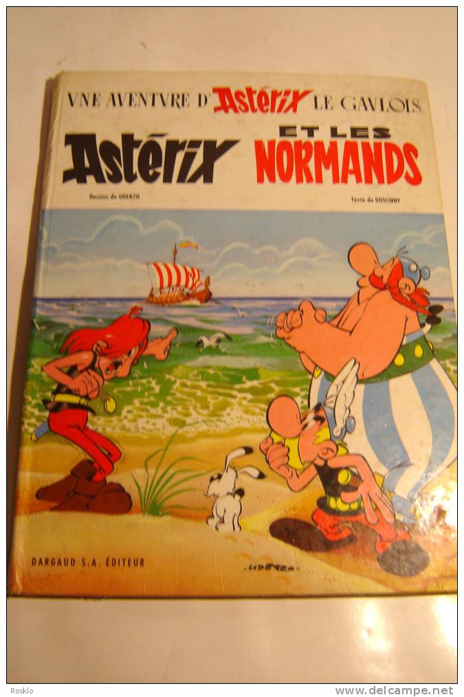 BD / ASTERIX CHEZ LES NORMANDS  / EDITION 1966 / DANS L  ETAT - Asterix