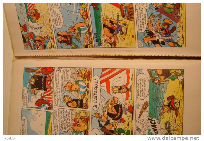 BD / ASTERIX CHEZ LES NORMANDS  / EDITION 1966 / DANS L  ETAT - Astérix