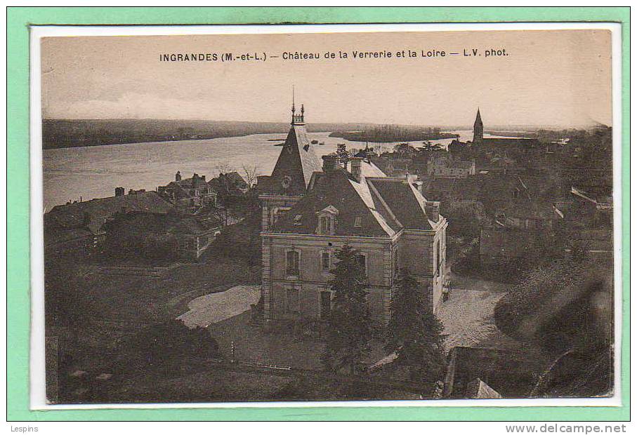 49 - INGRANDES --  Château De La Verrerie - Autres & Non Classés