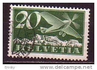 PGL - SWITZERLAND AIRMAIL Yv N°4 - Gebraucht