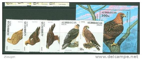 AZERBAIJAN 1994 EAGLES  MNH - Azerbaïjan
