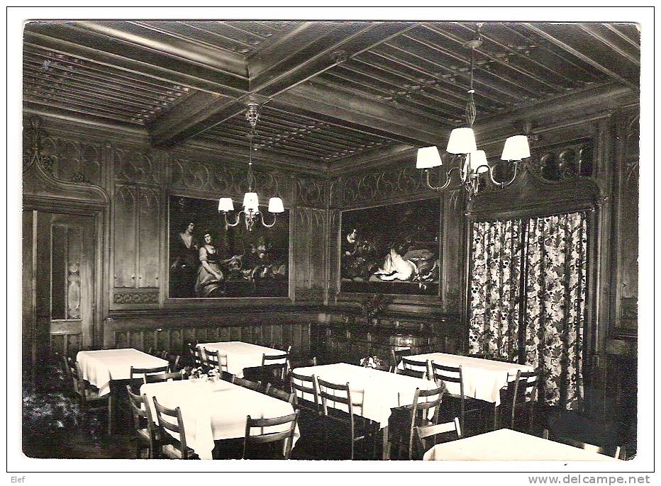 OFFENBURG I. Baden: Schloss Ortenberg; Restaurant; Originalaufnahme Photo Grimm; B/TB, RARE !! - Offenburg