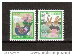 JAPAN NIPPON JAPON LETTER WRITING DAY 1989 / MNH / 1865A - 1866A · - Ungebraucht