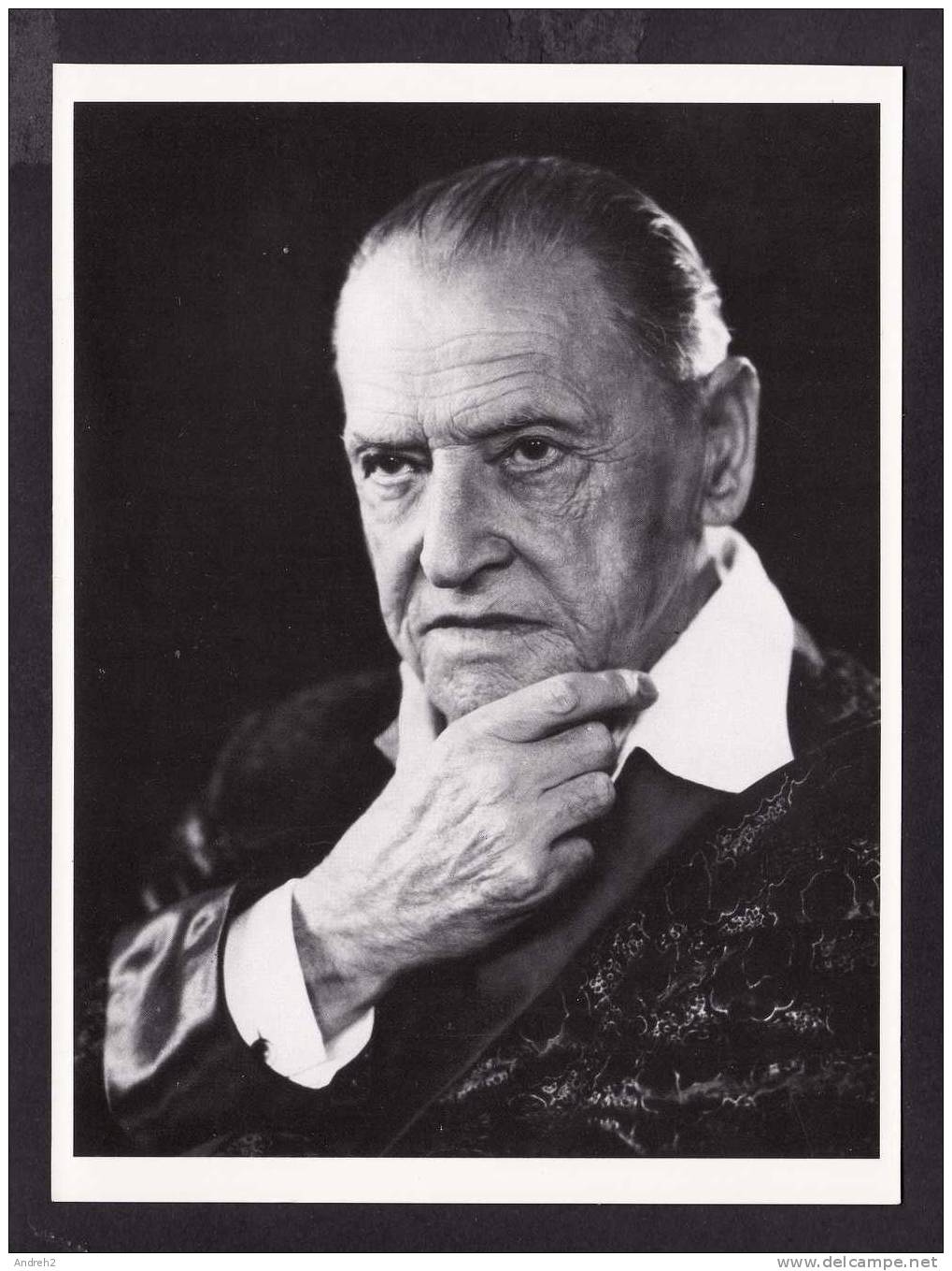 GREAT AUTHORS - PHOTOGRAPH POPPERFOTO LONDON - WILLIAM SOMERSET MAUGHAM 1874-1965 BEST KNOWN FOR OF HUMAN BONDAGE - Philosophie & Pensées