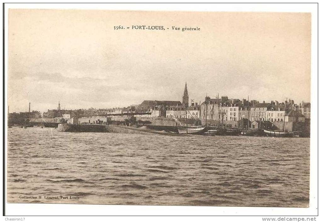 56 -  PORT-LOUIS  -  Vue Générale   - Le Port - Port Louis