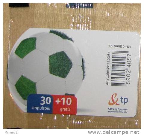 Poland Mint In Blister - Promo Unusual Shape - Sport Footbal Chip - Polonia - Neu, Neuf - Pologne