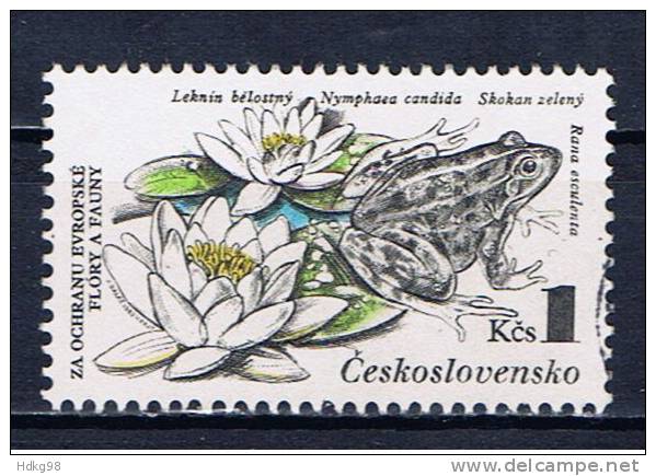 CSR+ Tschechoslowakei 1983 Mi 2712-13 Naturschutz - Usati