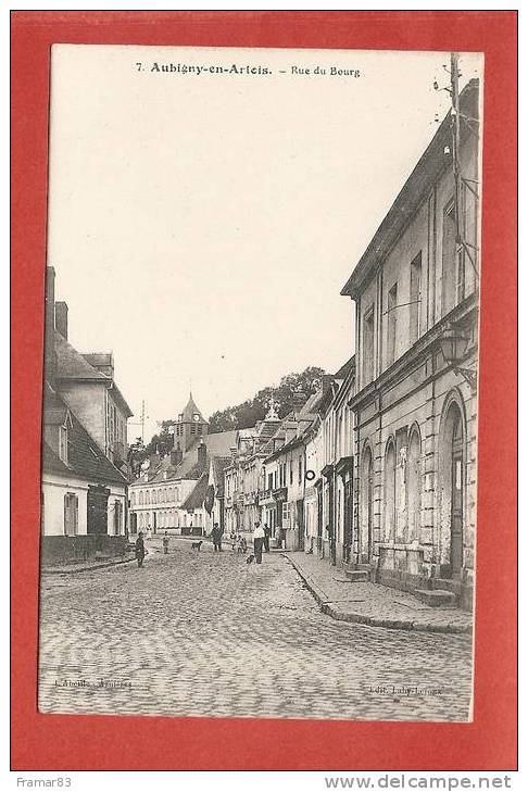 AUBIGNY En ARTOIS - Rue Du Bourg - Aubigny En Artois