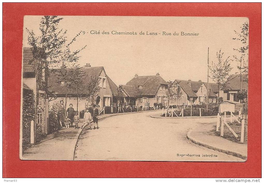 LENS - Cité Des Cheminots - Rue Du Bonnier - Lens