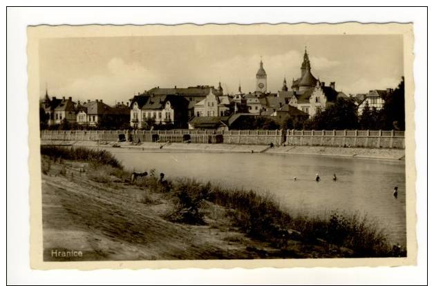 AK Hranice 12.9.41 Böhmen Nach Klostermannsfeld - Boehmen Und Maehren