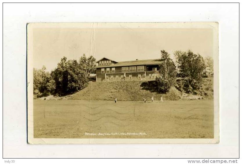 - PETOSKEY-BAY VIEW GOLF LINKS . PETOSKEY MICH. - Autres & Non Classés