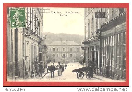 DEP 14 ORBEC RUE CARNOT MAIRIE - Orbec