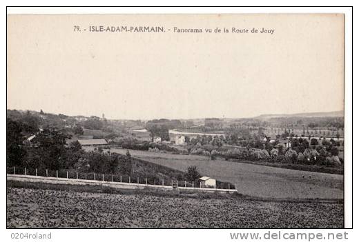 Isle Adam Parmain - Panorama Vu De La Route De Jouy  : Achat Immédiat - Parmain