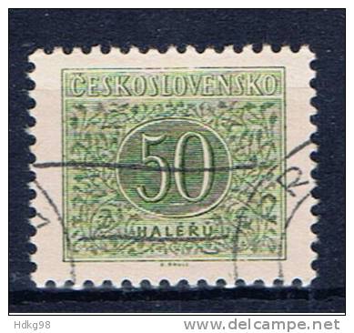 CSR+ Tschechoslowakei 1954 Mi 80-81 Portomarke - Postage Due