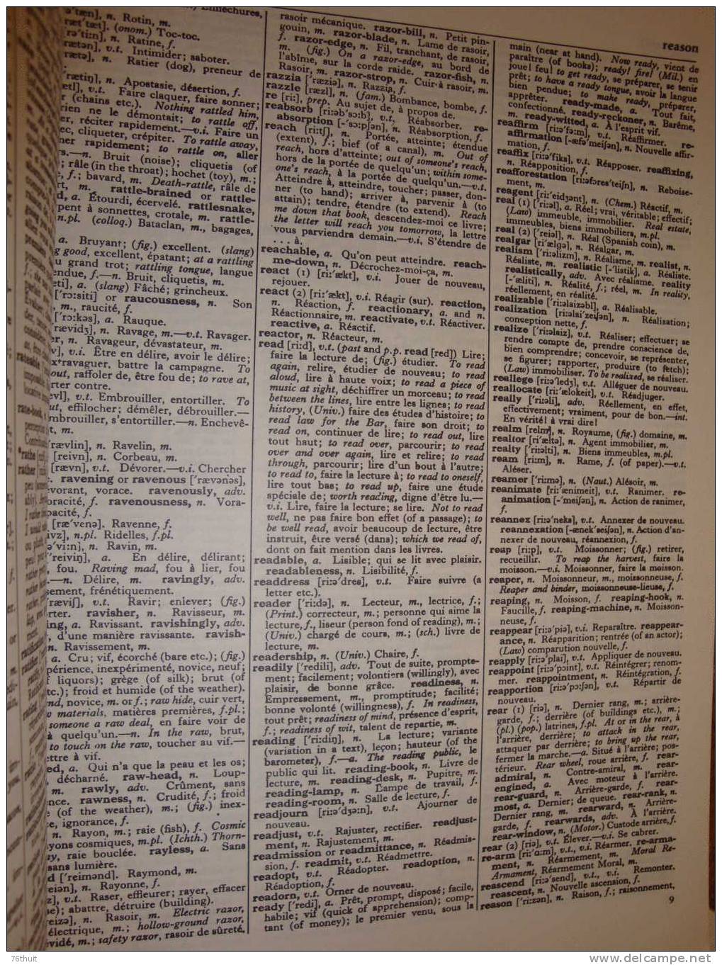 ANGLAIS - Dictionnaire CASSELL - English/French Dictionary Par Denis GIRARD - London - 1980 - Dictionnaires, Thésaurus