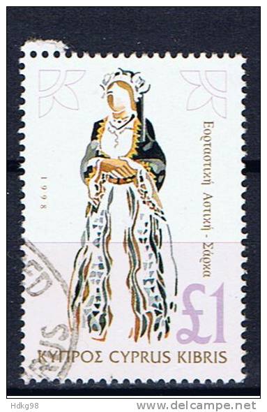 CY+ Zypern1994 Mi 848 Tracht - Used Stamps