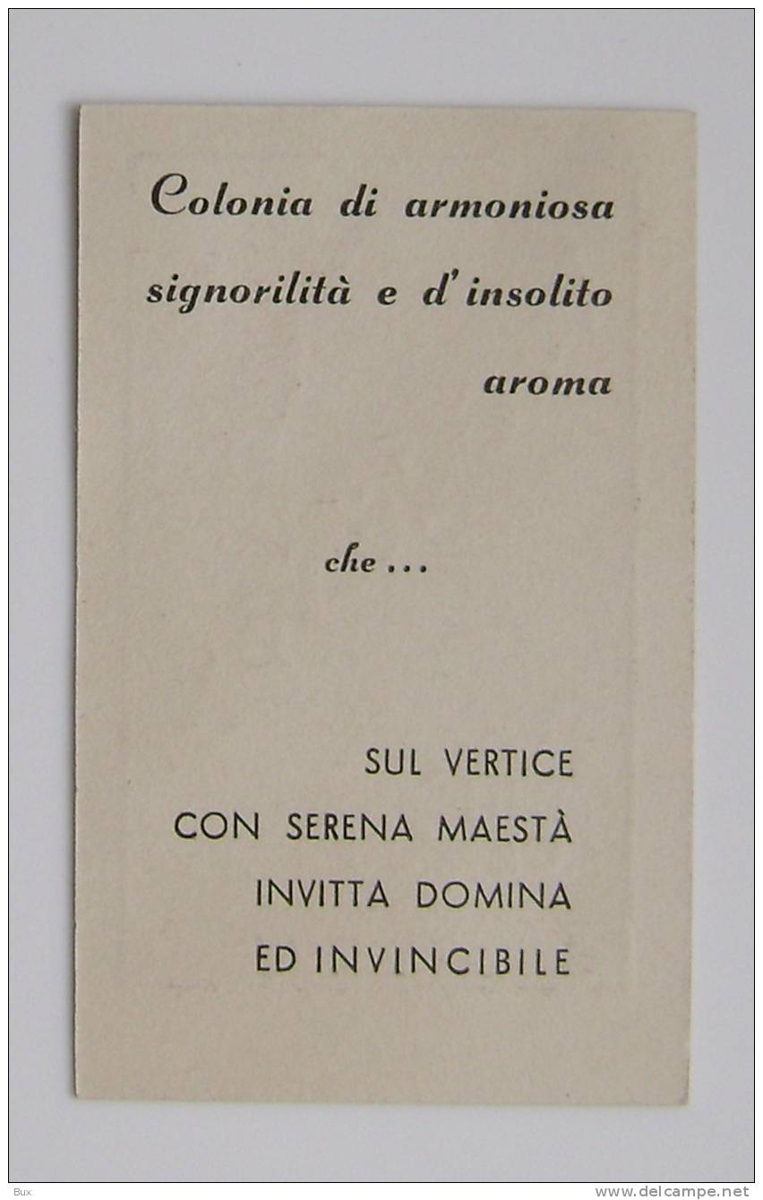 BIGLIETTO  DA IDENTIFICARE PUB  ACQUA COLONIA  AUGUSTEA  ITALIE ITALY  CONDIZIONI COME DA FOTO  CART. 16 - Altri & Non Classificati