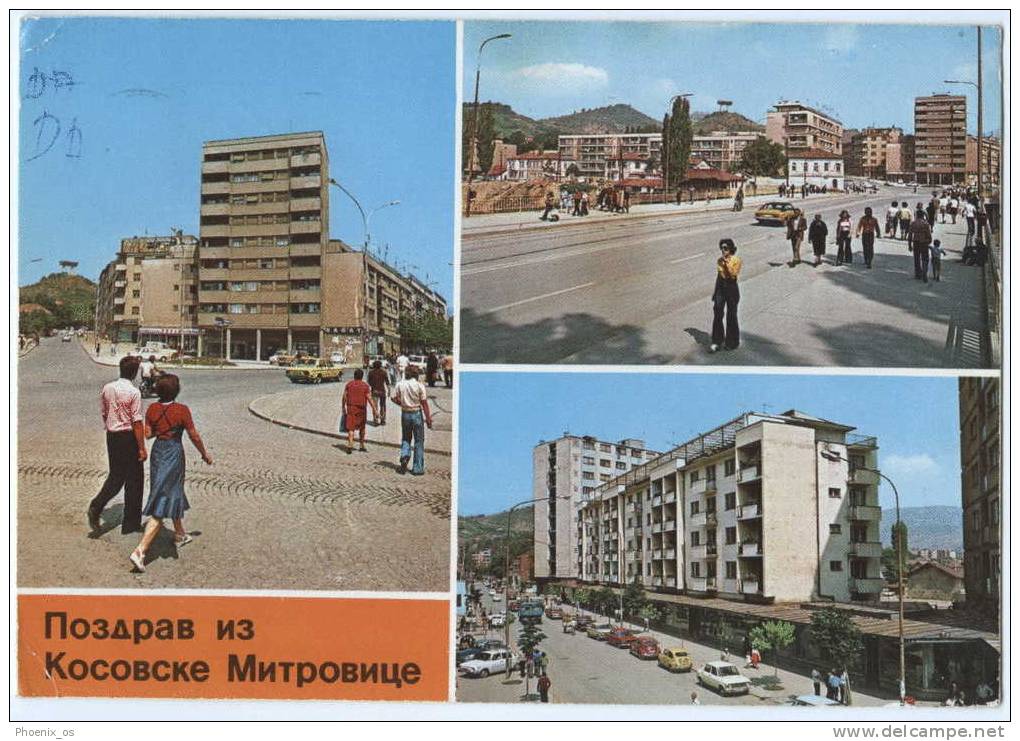 KOSOVO - KOSOVSKA MITROVICA, 3 Panoramas, 1978. - Kosovo
