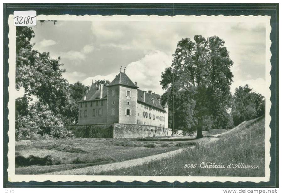 DISTRICT DE ROLLE /// CHATEAU D'ALLAMAN  - TB - Rolle