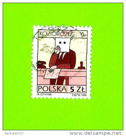 POLOGNE Oblitération Ronde Used Stamp KOZIOROZEC POLSKA 5 Zloty - Used Stamps