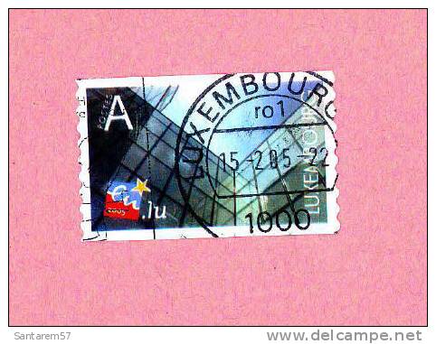 Timbre Oblitéré Used Stamp Selo Carimbado A Eu.lu LUXEMBOURG - Sonstige & Ohne Zuordnung