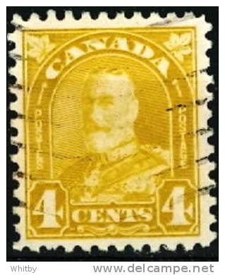 1930  4 Cent King George V Arch Issue #168 - Oblitérés