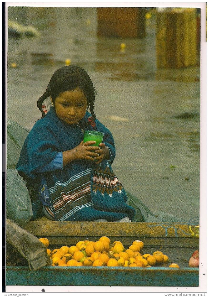 Cp , EQUATEUR , SANQUISILI , L´autre Regards , Photo : Charles BOUSQUIER , 622 - Ecuador