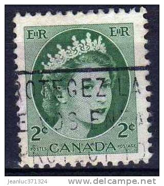 N° 268 O Y&T 1954 Elizabeth II - Oblitérés