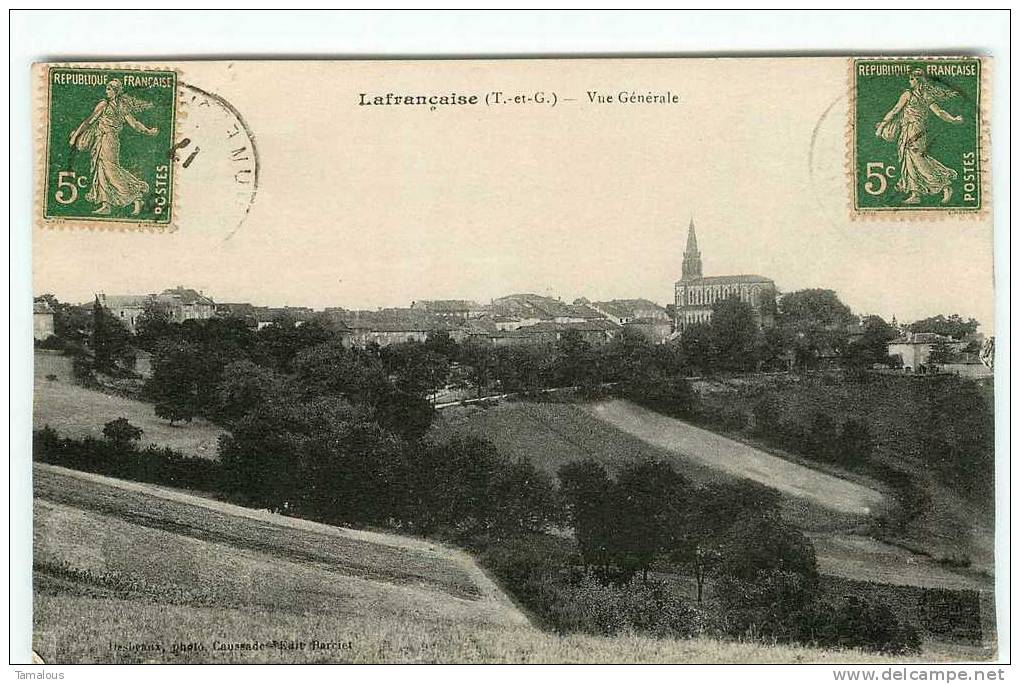 82 - LAFRANCAISE - VUE GENERALE - Editeur BARCIET - - Lafrancaise