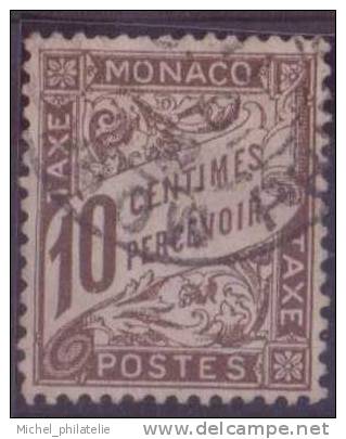 MONACO N° 4 TAXE OBLITERE - Postage Due