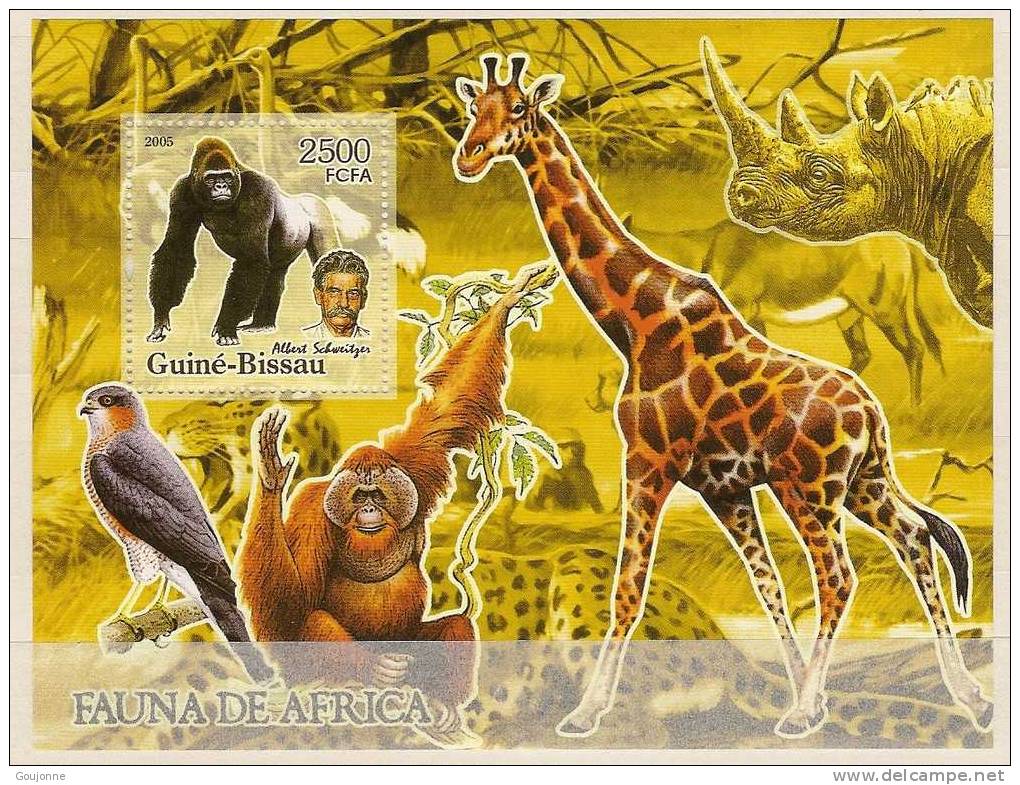 GUINEE BISSAU  Faune D´Afrique   BF 296** - Gorilla's