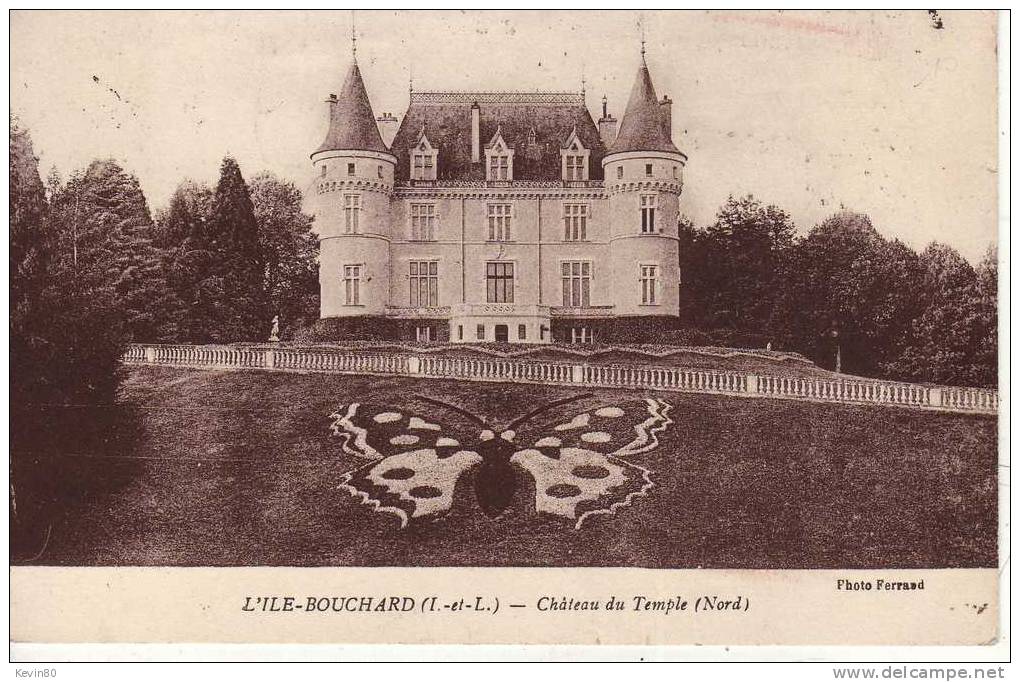 37 L´ILE BOUCHARD Chateau Du Temple (nord) - L'Île-Bouchard